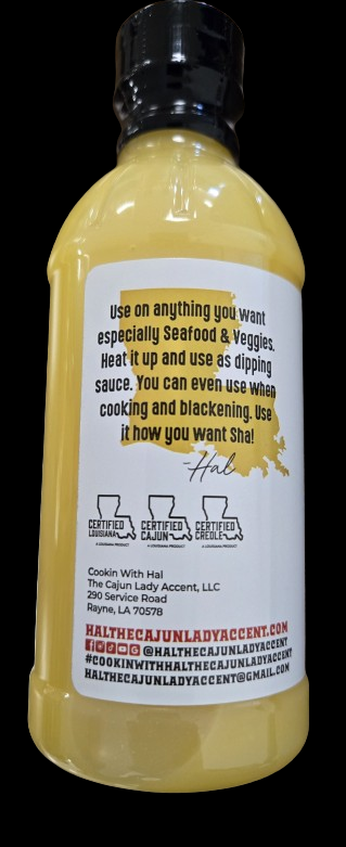 Hal the Cajun Lady Accent - Liquid Garlic Butta