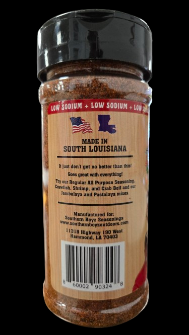 Southern Boyz Low Sodium AP Seasoning