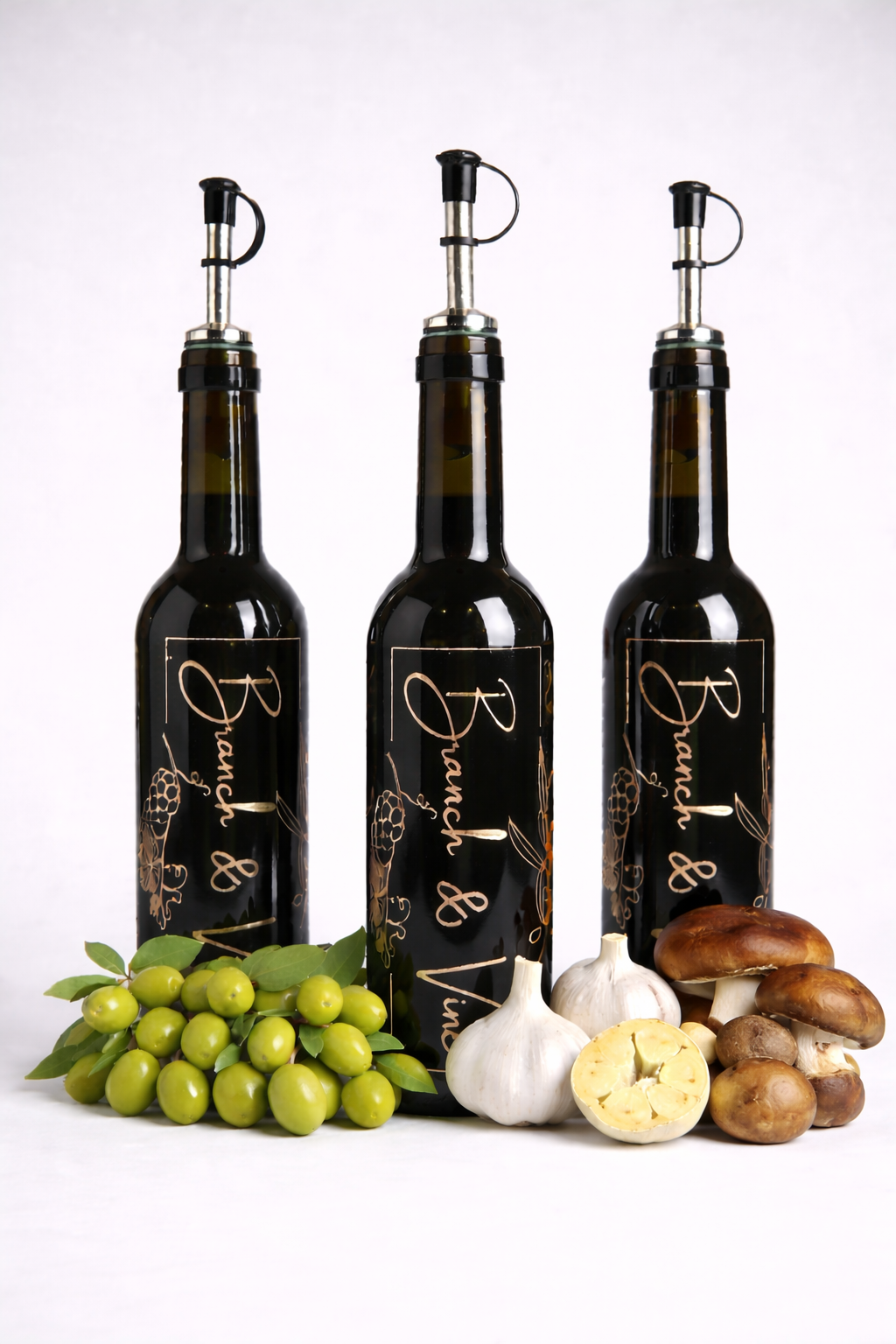 GARLIC MUSHROOM OLIVE OIL