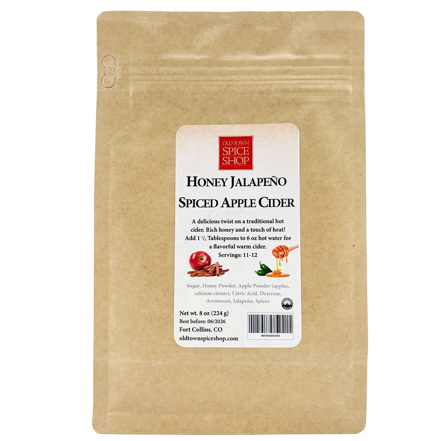 Honey Jalapeño Spiced Apple Cider Drink Mix