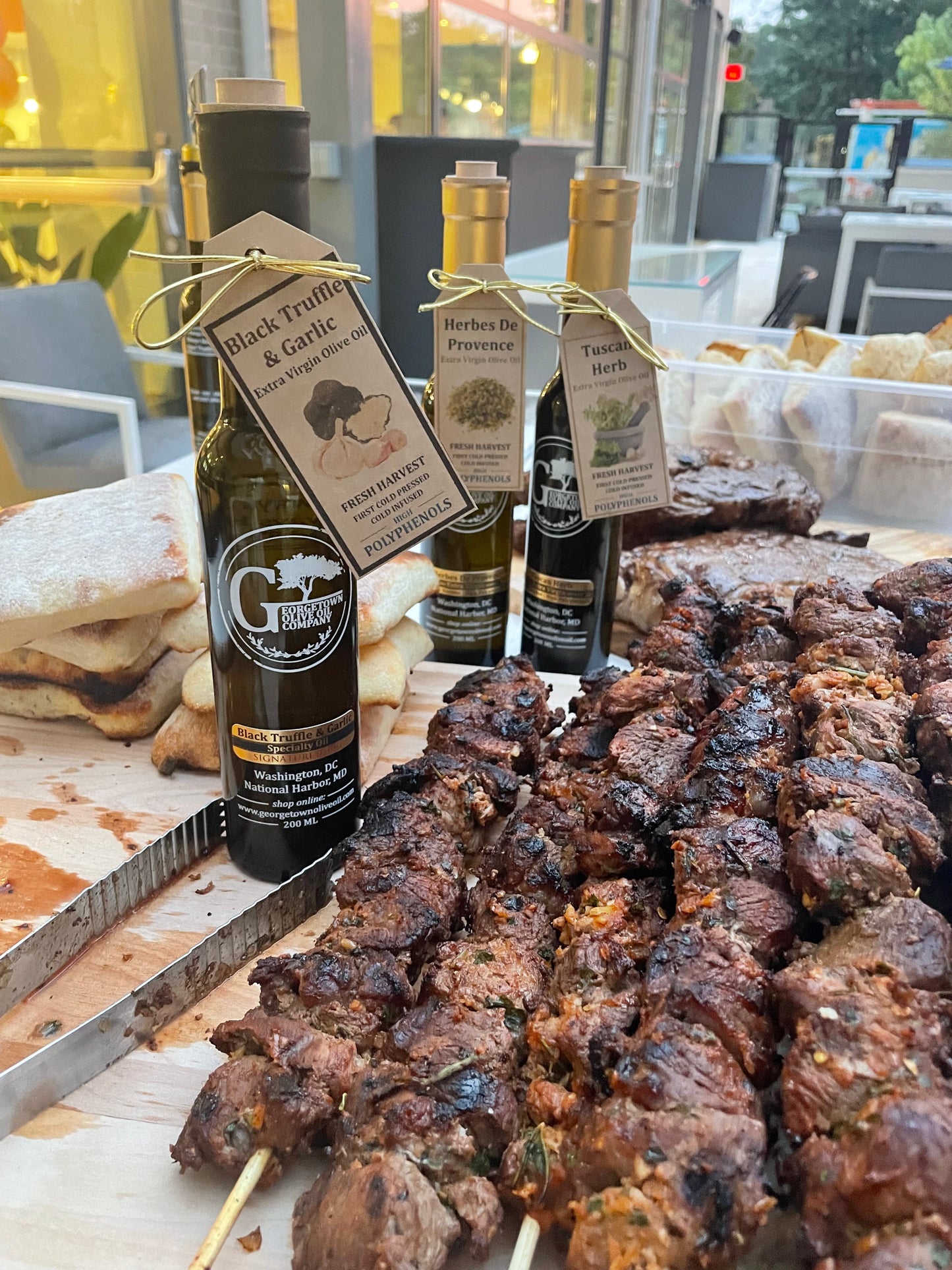 Black Truffle & Garlic Olive Oil