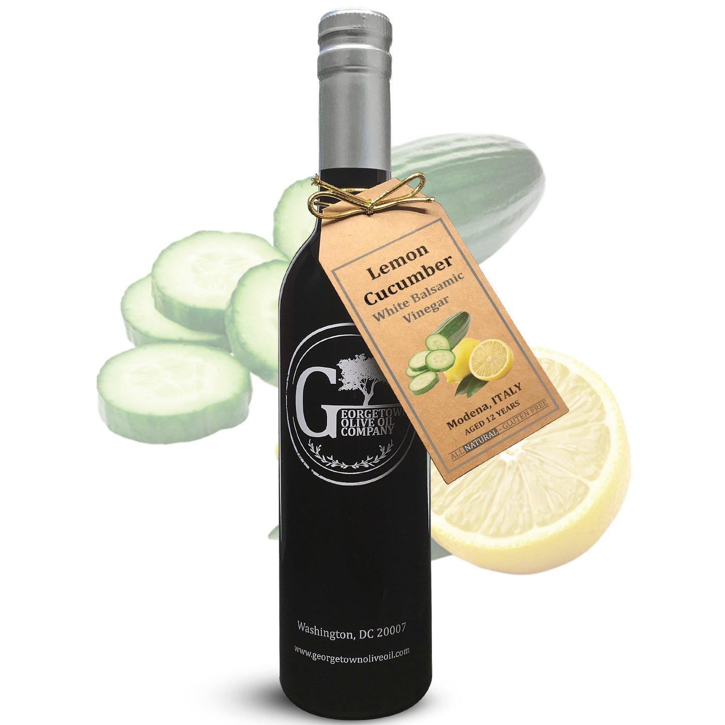 LEMON CUCUMBER WHITE BALSAMIC VINEGAR