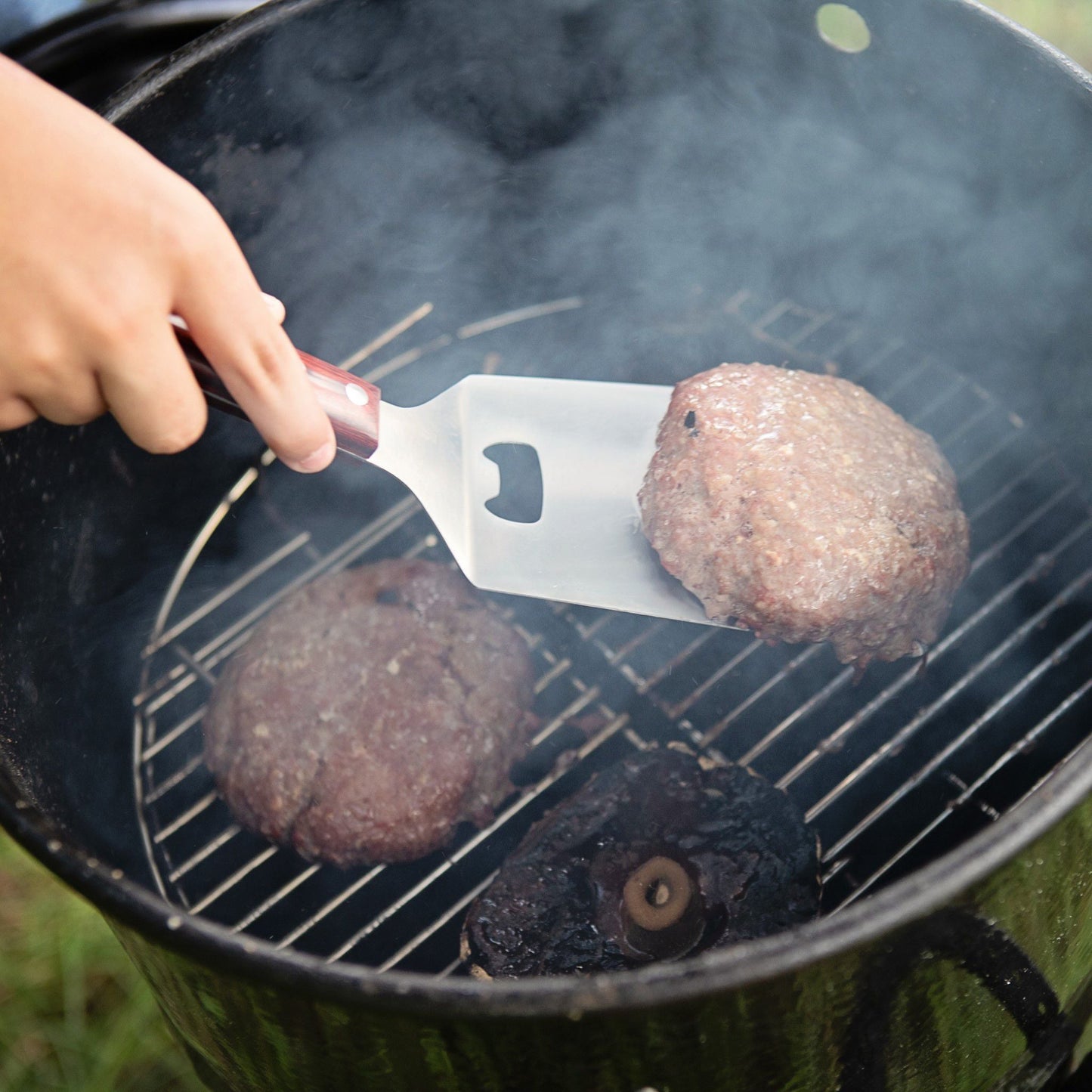 Heavy Duty Stainless Steel Spatula with Bottle Opener