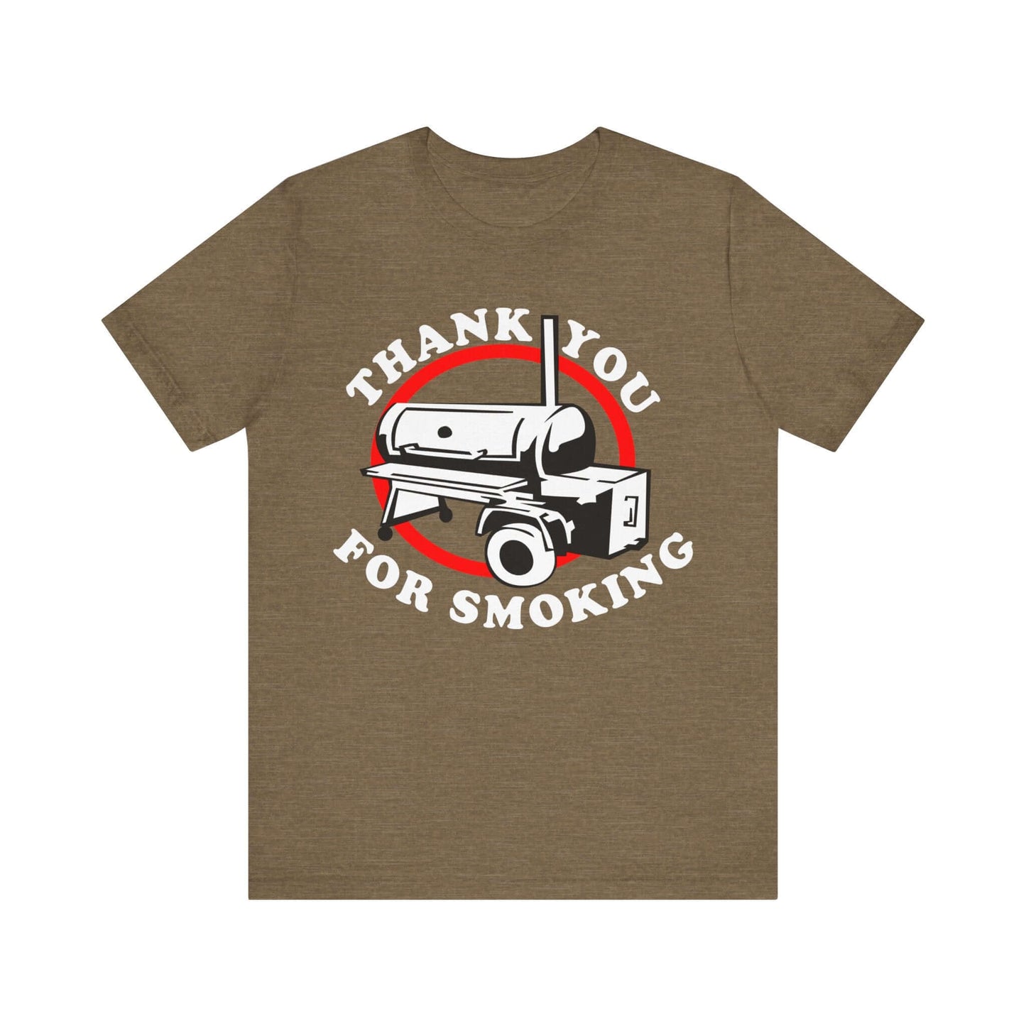 THANK YOU FOR SMOKING BBQ T-SHIRT