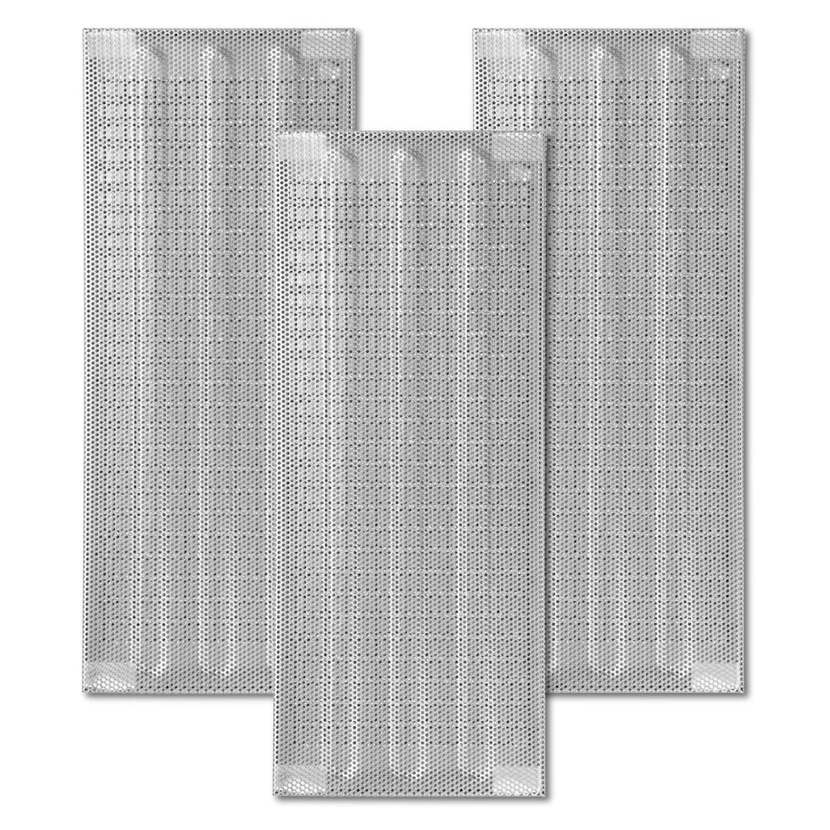 Blaze Marine Grade Perforated Flame Tamer Upgrade for Professional LUX 34-Inch Gas Grills - Set Of 3