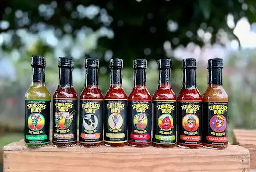 Rancho del Fuego Hot Sauce -Gift Set of 8