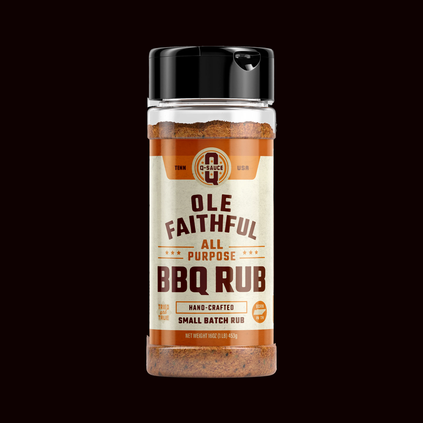 Q Sauce Ole Faithful - All Purpose BBQ Rub