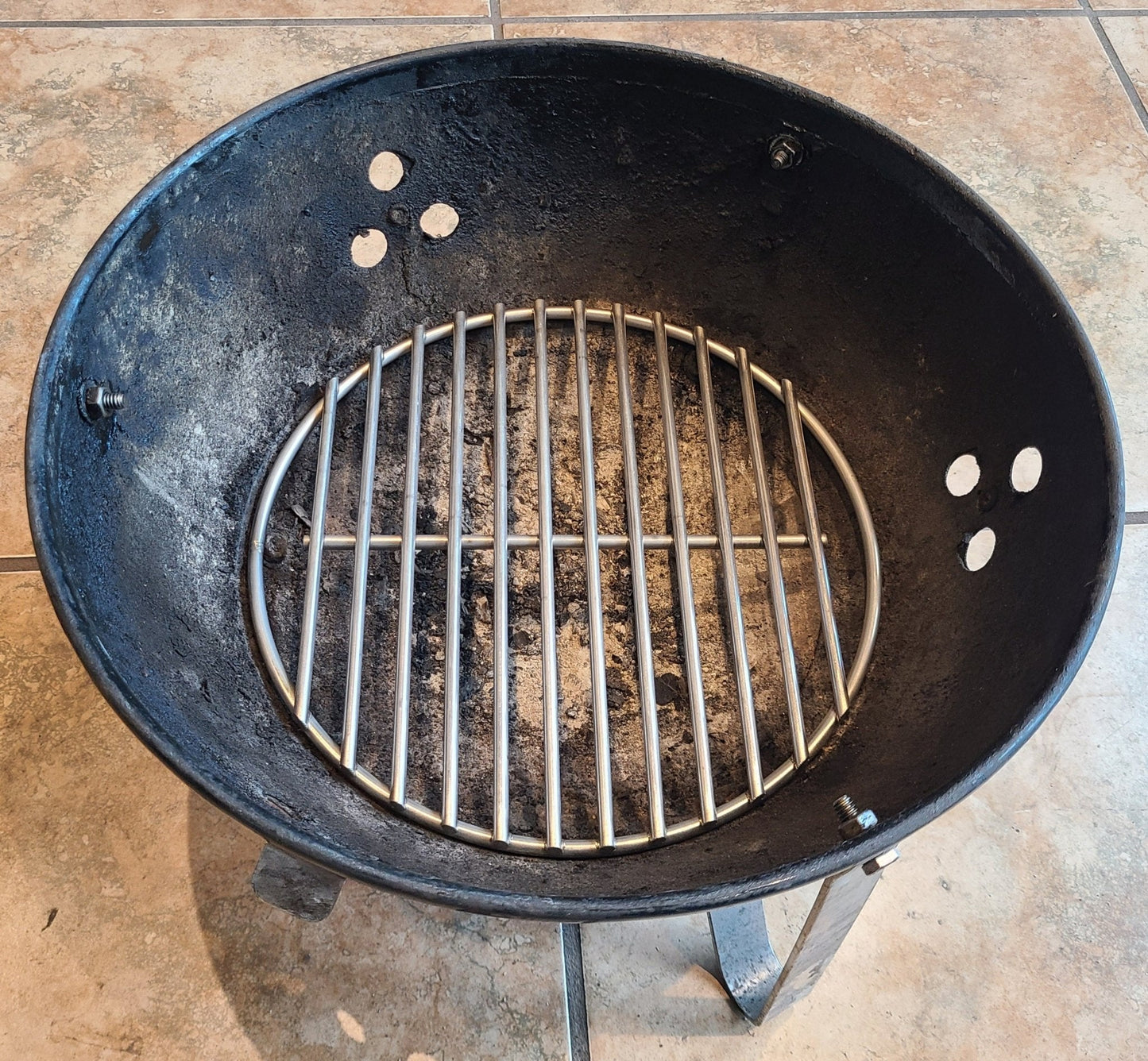 Stainless Charcoal Grate For 14 WSM