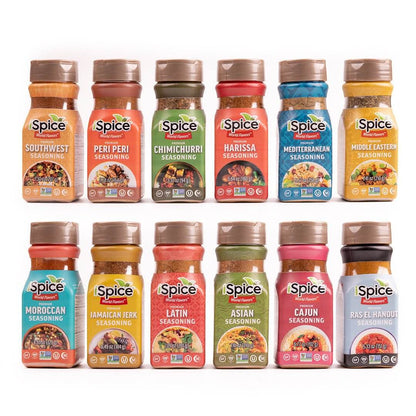 iSpice 12 Pack of Ethnic Seasoning