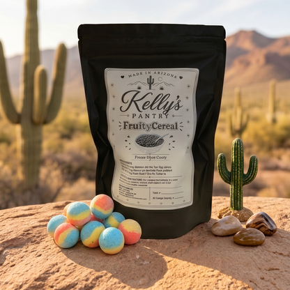 Fruity Cereal Freeze-Dried Cereal Taffy Bites