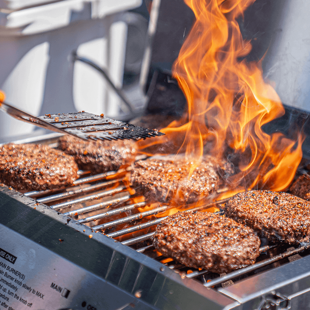 Stainless Tabletop Propane Gas Grill