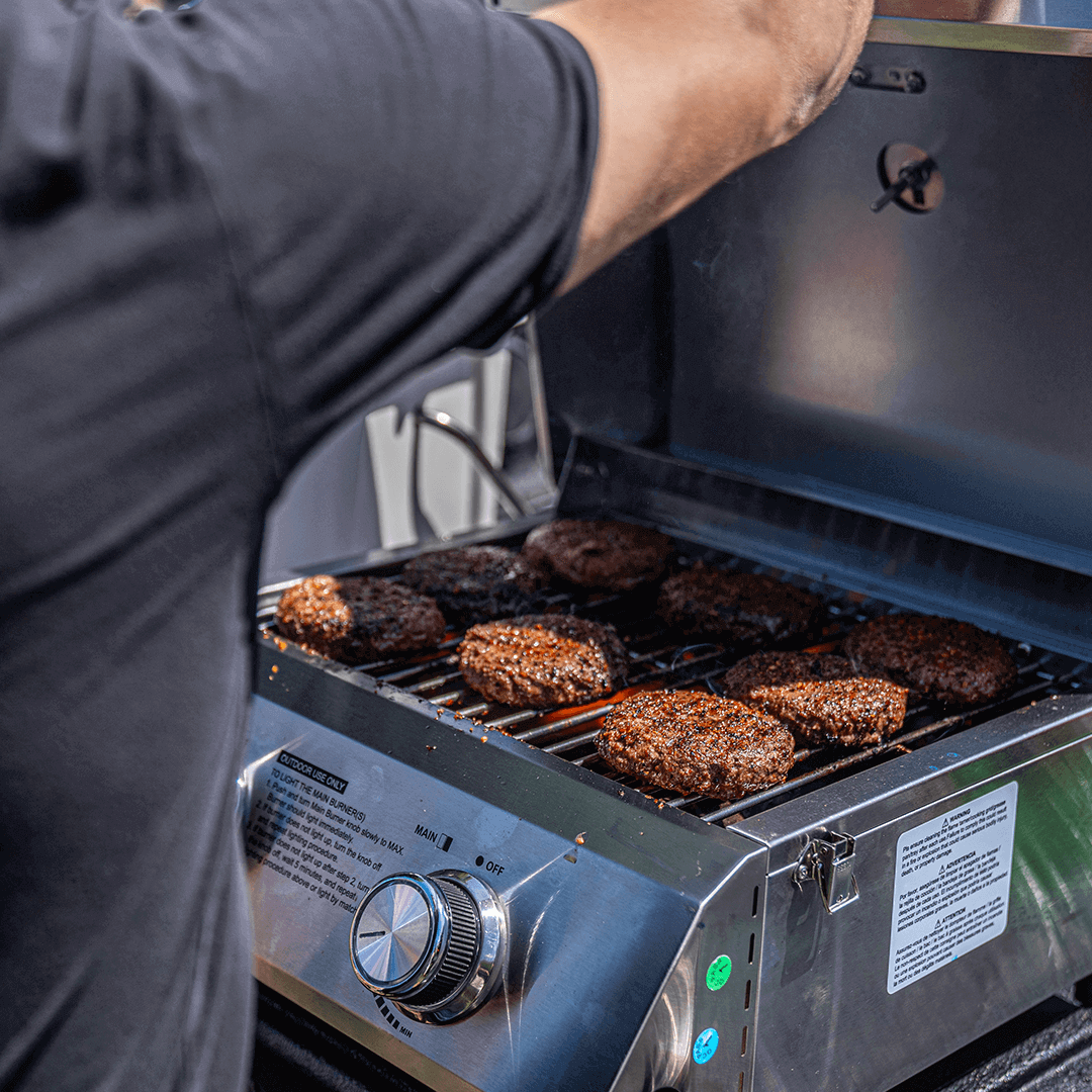 Stainless Tabletop Propane Gas Grill