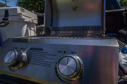 Stainless Tabletop Propane Gas Grill