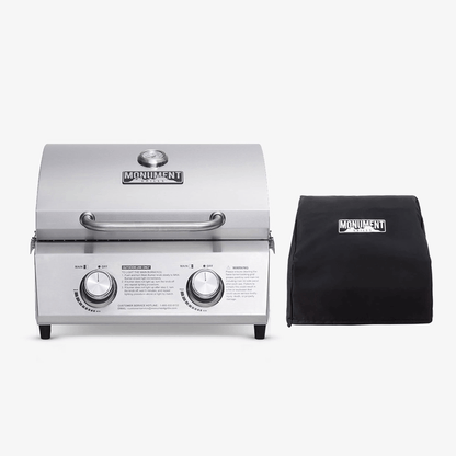 Stainless Tabletop Propane Gas Grill