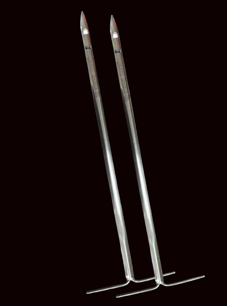Stainless Steel 15" Hanging Skewers (2-Pack)