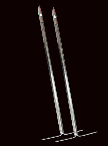 Stainless Steel 15" Hanging Skewers (2-Pack)