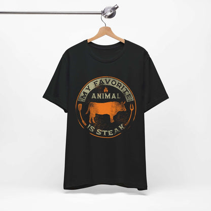 MY FAVORITE ANIMAL IS STEAK BBQ T-SHIRT