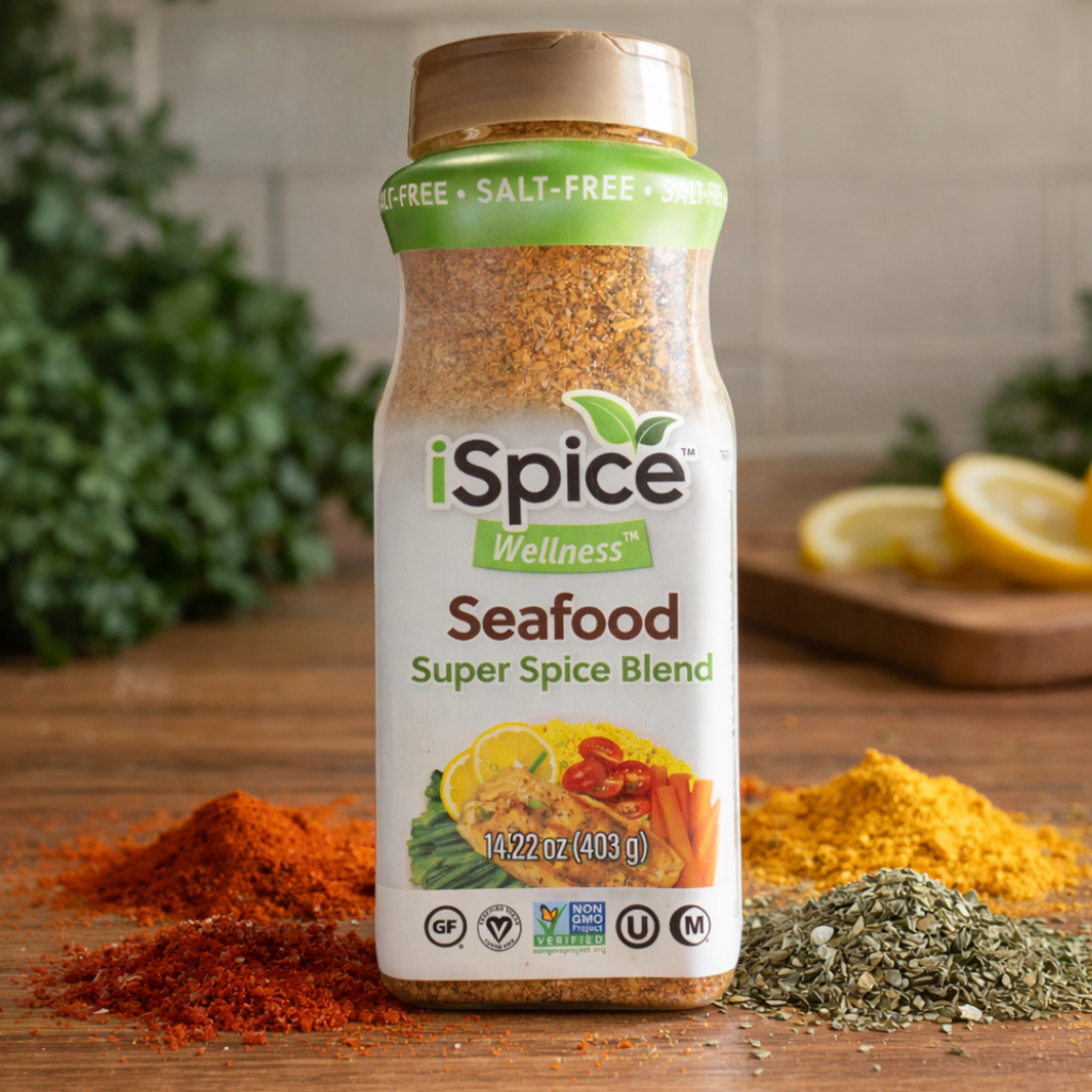iSpice Salt-Free Seafood Seasoning