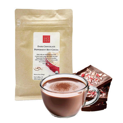 Dark Chocolate Peppermint Hot Cocoa Drink Mix