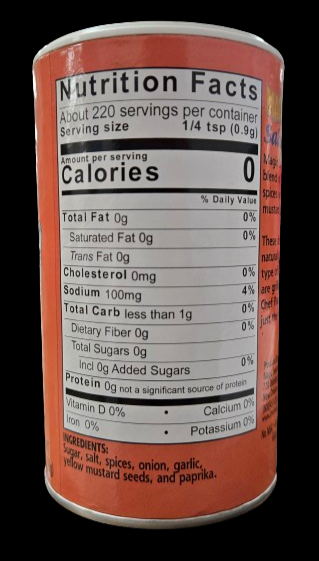 Chef Paul's Magic Salmon Seasoning