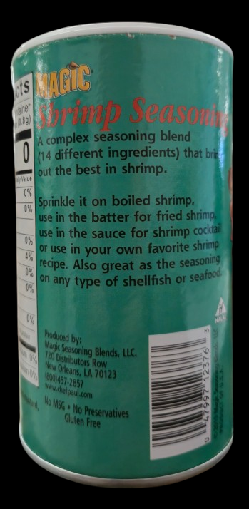 Chef Paul's Magic Shrimp Seasoning