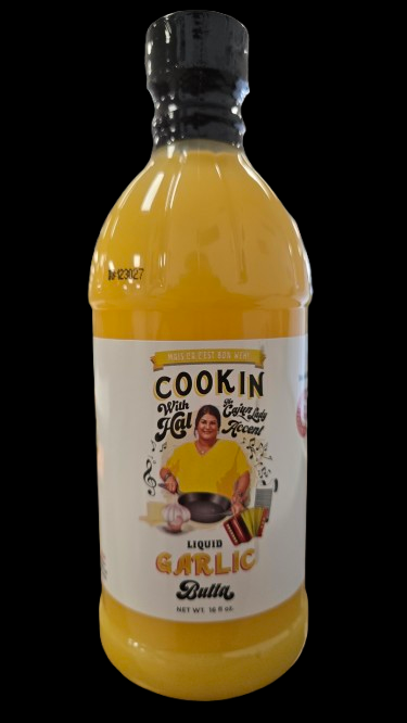 Hal the Cajun Lady Accent - Liquid Garlic Butta (16 oz)