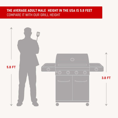24367 | Stainless Infrared Propane Gas Grill