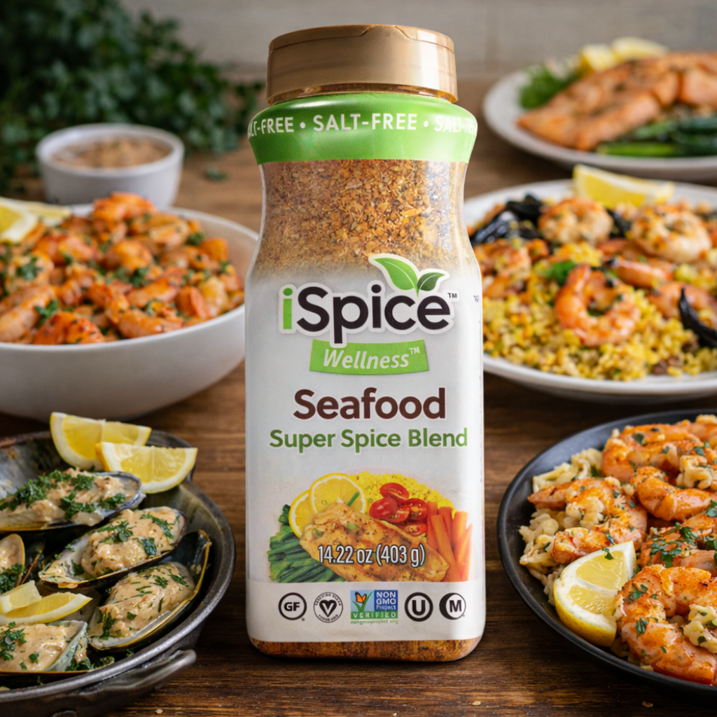 iSpice Salt-Free Seafood Seasoning