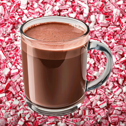 Dark Chocolate Peppermint Hot Cocoa Drink Mix