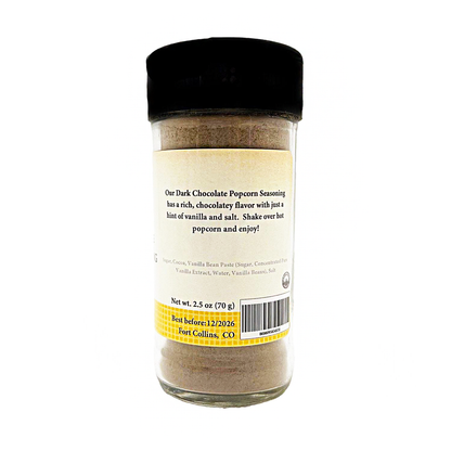 Dark Chocolate Popcorn Seasoning