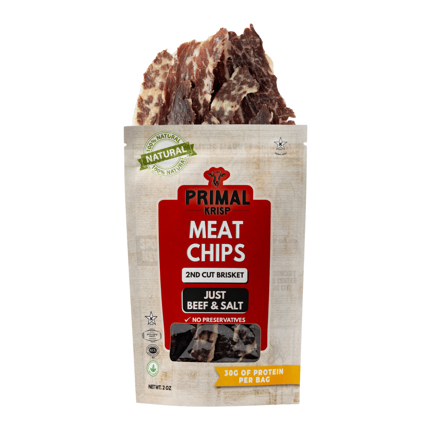 2ND CUT BRISKET MEAT CHIPS