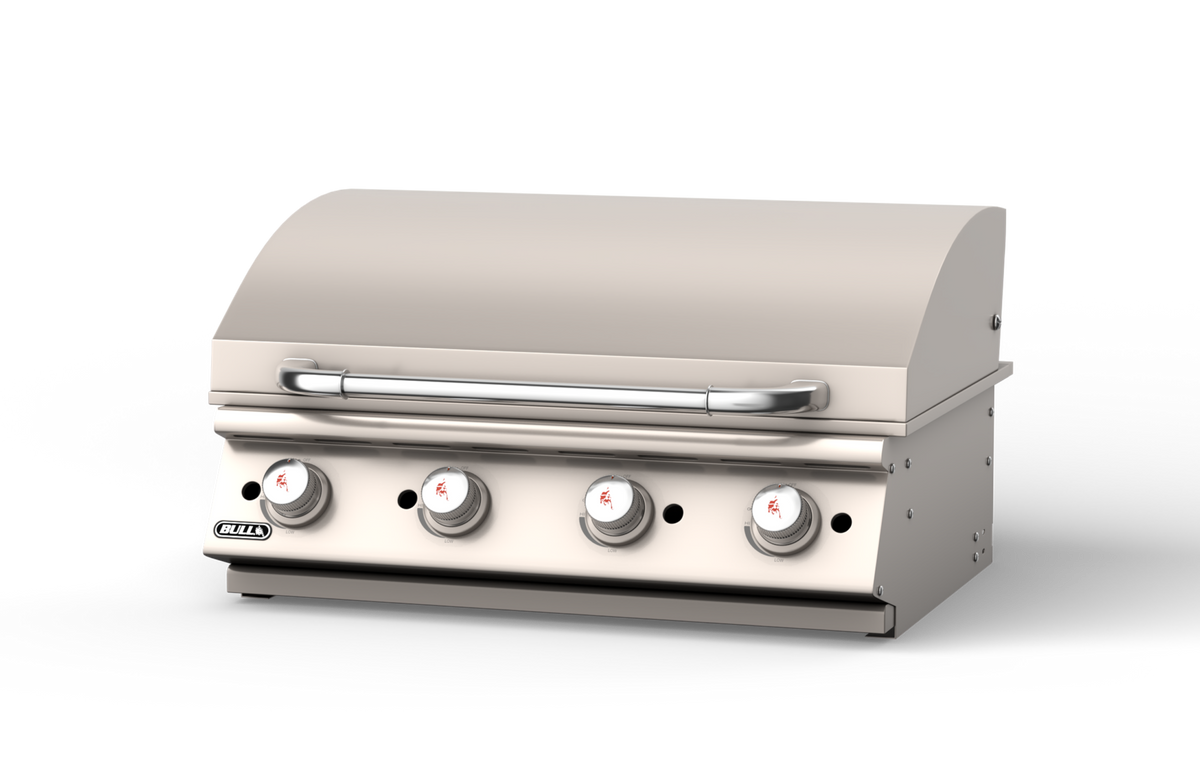 Bull 30-Inch 4-Burner Built-In Commercial Style Flat Top Griddle