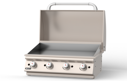 Bull 30-Inch 4-Burner Built-In Commercial Style Flat Top Griddle