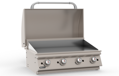 Bull 30-Inch 4-Burner Built-In Commercial Style Flat Top Griddle
