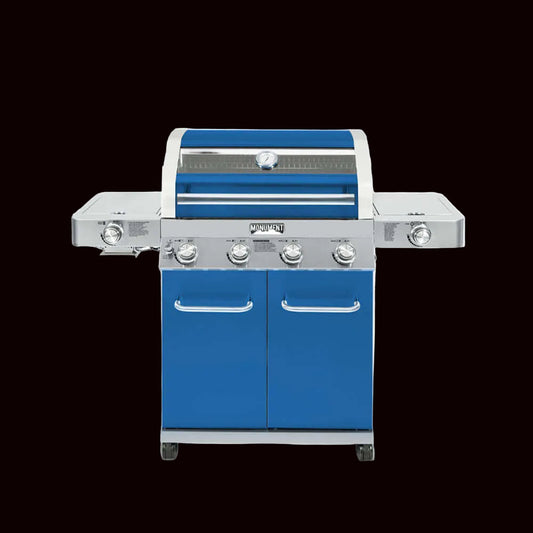 35633B | Matte Blue Infrared Propane Gas Grill