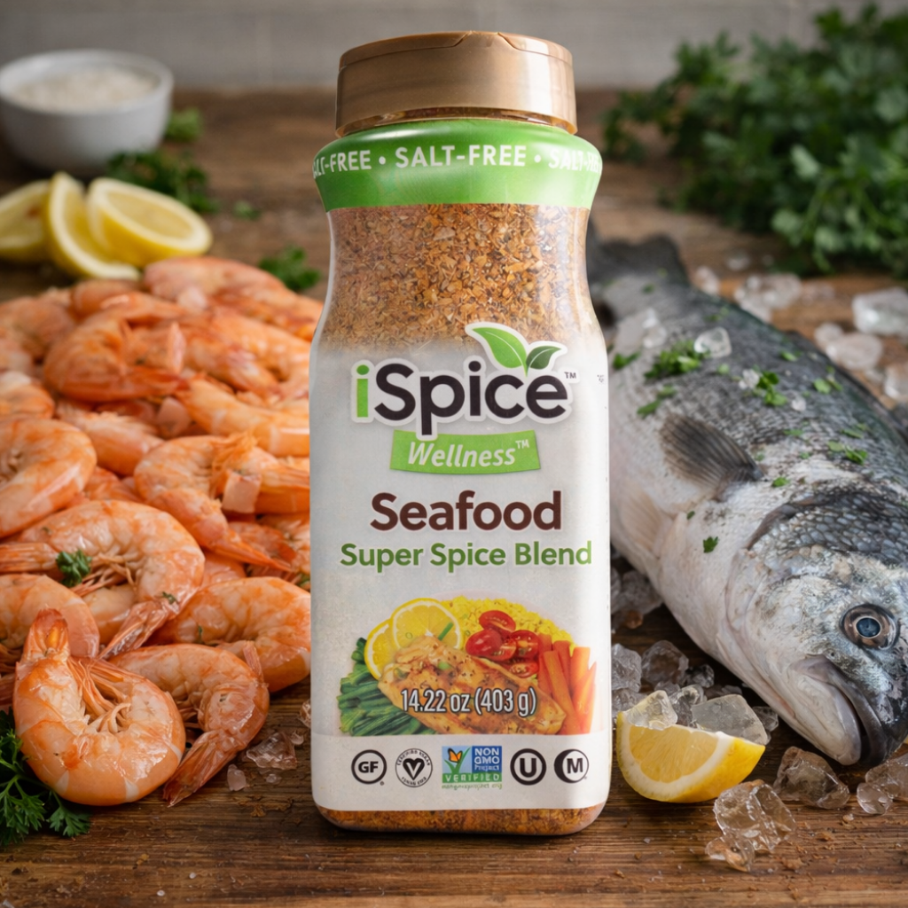 iSpice Salt-Free Seafood Seasoning