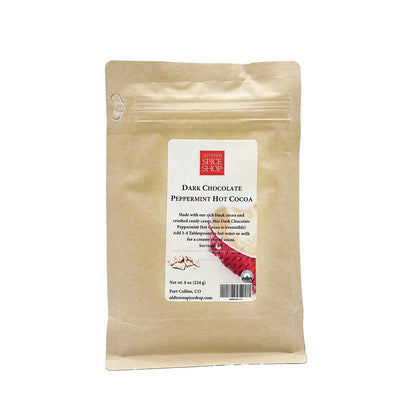 Dark Chocolate Peppermint Hot Cocoa Drink Mix