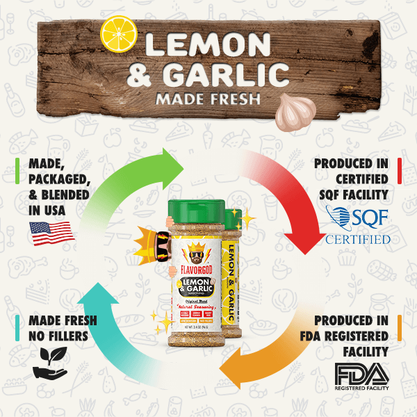 Lemon & Garlic Seasoning by FlavorGod