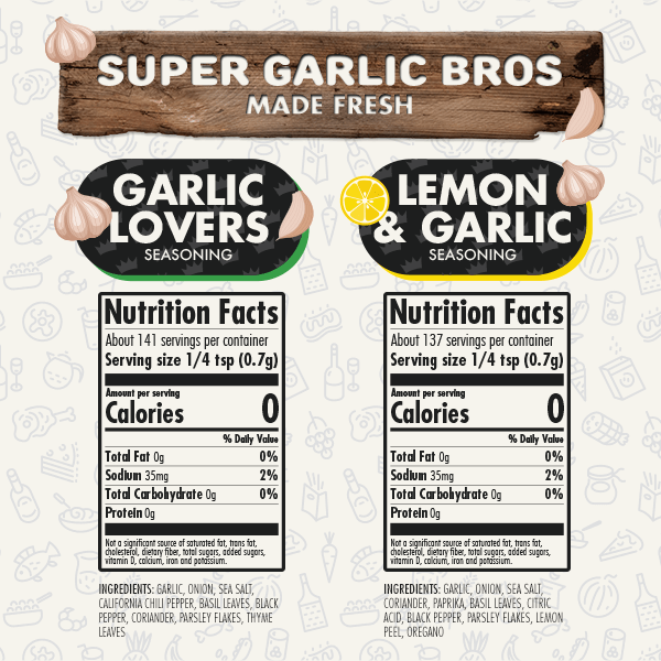 Super Garlic Bros by FlavorGod