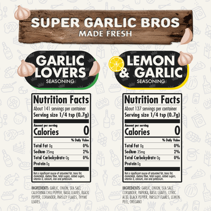 Super Garlic Bros by FlavorGod