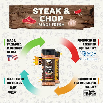 Steak & Chop Rub by FlavorGod