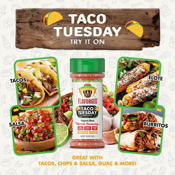 Taco Tuesday Seasoning by FlavorGod