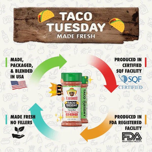 Taco Tuesday Seasoning by FlavorGod