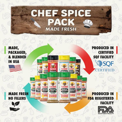 Chef Spice Pack by FlavorGod