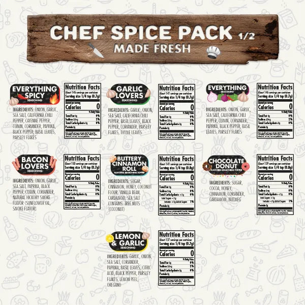 Chef Spice Pack by FlavorGod