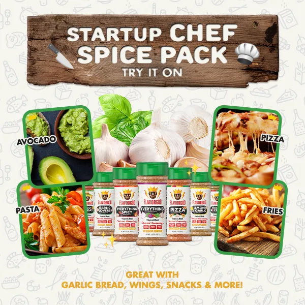 Startup Chef Spice Pack by FlavorGod