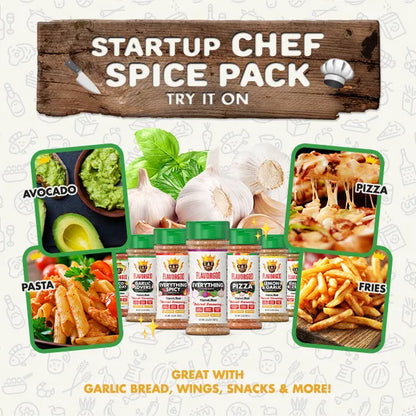 Startup Chef Spice Pack by FlavorGod