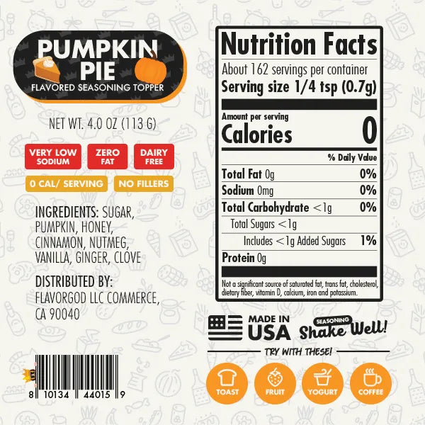 Pumpkin Pie Topper by FlavorGod