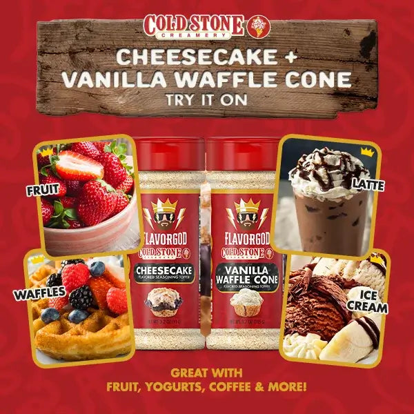 Cheesecake & Vanilla Waffle Cone Combo by FlavorGod