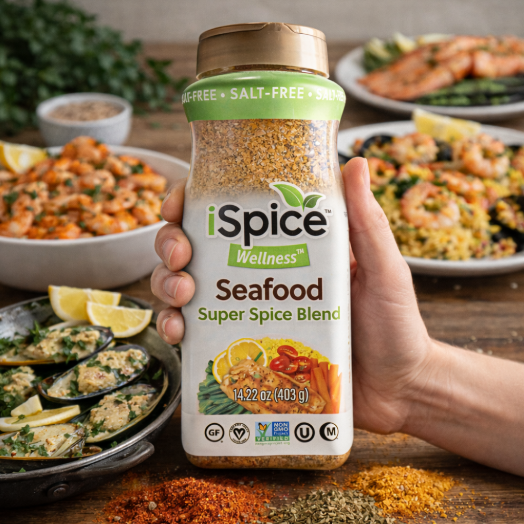 iSpice Salt-Free Seafood Seasoning
